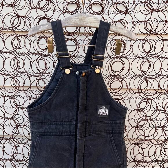 Youth Polar King Key insulated bib overalls black YOUTH SMALL - Picture 6 of 6